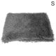 thumbnail image 2 of Greeniant Manta TureClos para mascotas, alfombrilla de felpa para animales pequeños, almohadilla cálida y suave, alfombra de 2 capas, cama, sofá, Suministros para perros Gris oscuro S, 2 of 8