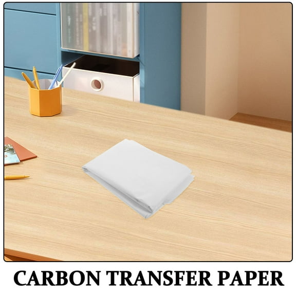 Masteelf 10 Sheets Carbon Transfer Paper for Wood Pyrograph Burning DIY Crafting and Art Projects Versatile Tracing Paper for Clear Transfers (A4)