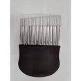 thumbnail image 1 of Cortador de arrugas fuerte, cuchillo para freír francés de alta resistencia, picador ondulado de acero inoxidable grueso, cortador duradero con mango negro para patatas, 1 of 5