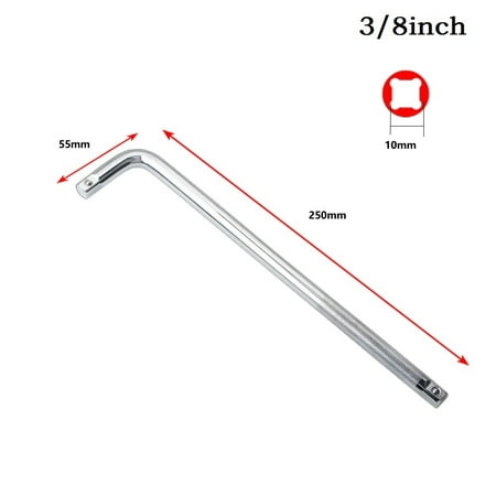 

Extension L-Type Shaped Double End Non-Slip Socket Bent Bar 3/8 Wrench