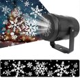 thumbnail image 1 of Proyector de copos de nieve láser LED navideño, luz para jardín, exterior y hogar, 1 of 4