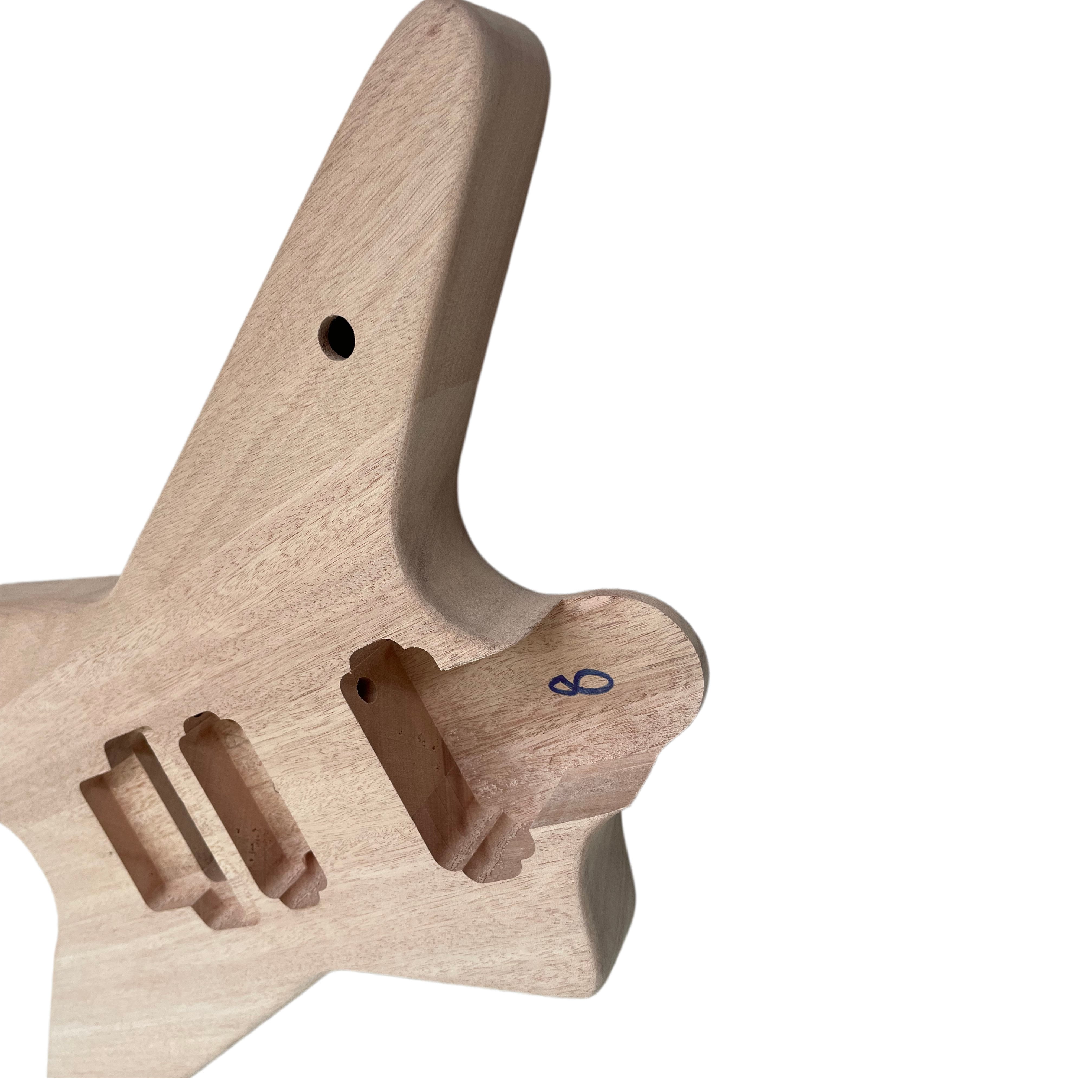 DIY Electric Guitar Kit Dime bag ML-Style Mahogany Body Rosewood Fretboard Left Hand  Maverick