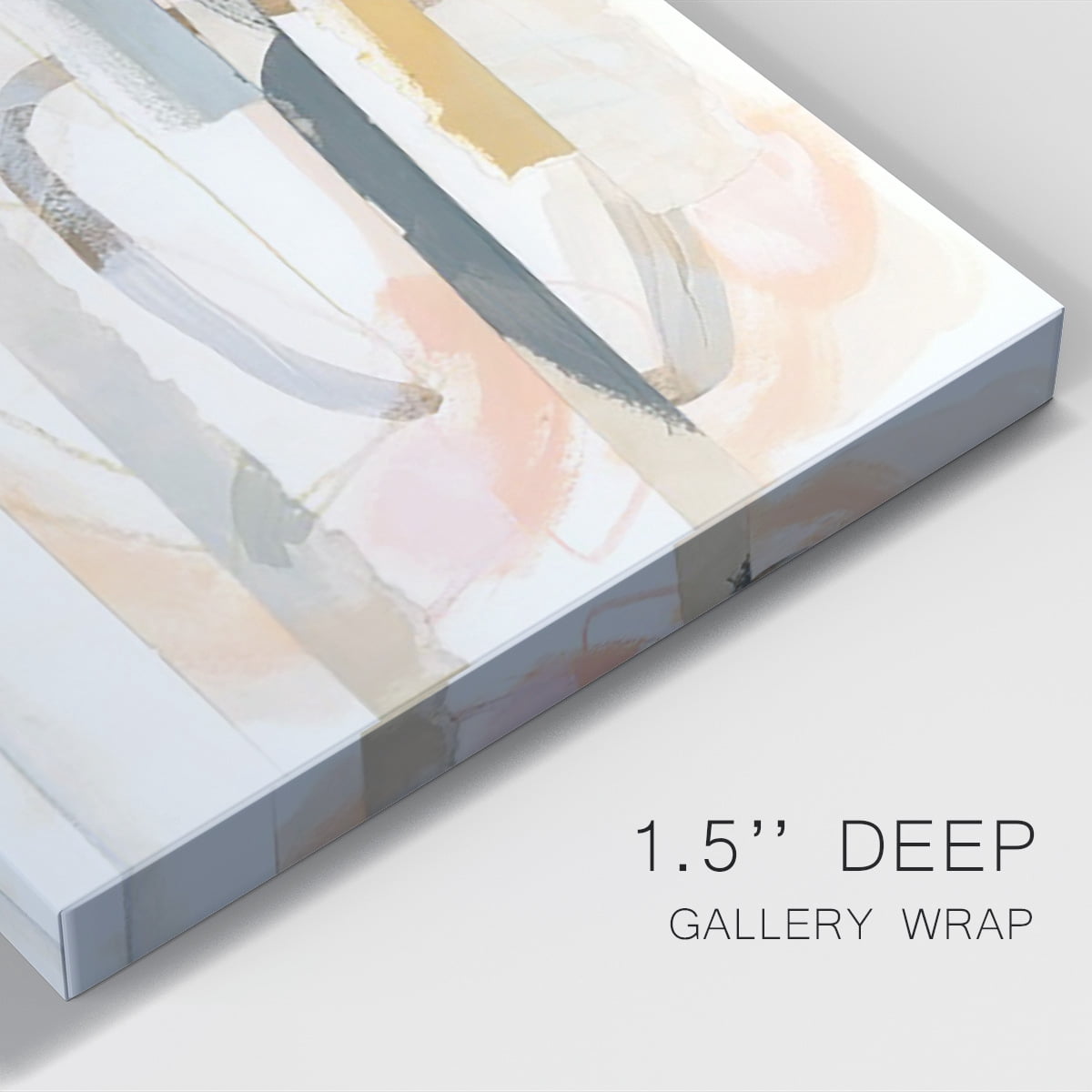 Melon Litmus IV Premium Gallery Wrapped Canvas - Ready to Hang