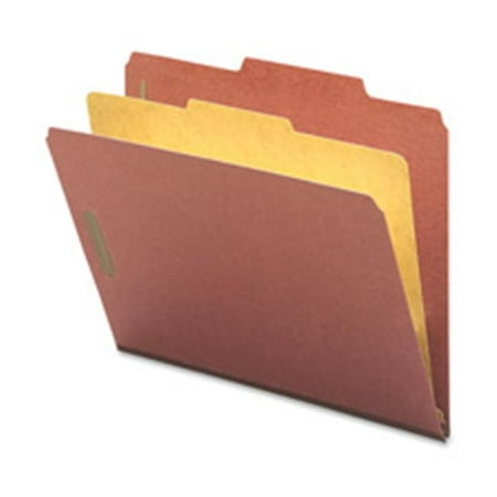 - Folders- Legal- 1 Partition- 2in. Expansion- Legal- Red