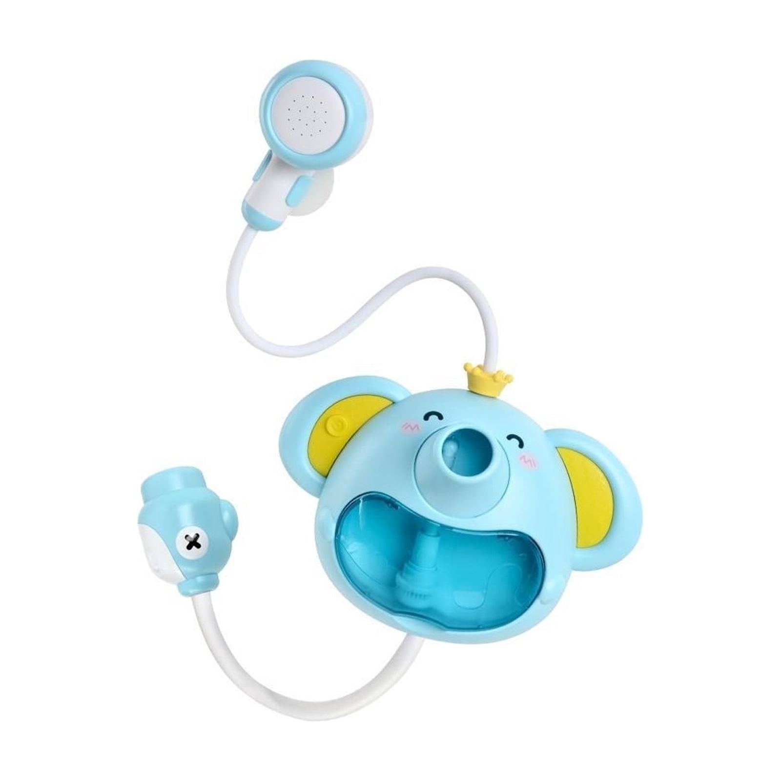 Elephant Spitting Bubble Shower Toy, Children's Water Play, Electric Water Spray, Summer Baby Shower In The Bathroom (Green)