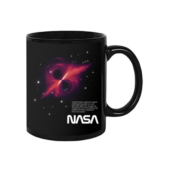 NASA Nasa Black Hole Explanation Mug - NASA Designs,