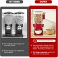 thumbnail image 5 of Cereal Dispenser Countertop Red 2 Pack with Creal Bowls Spoons Cutlery Box, Cereal Containers Storage - Not Easy to Crush Food, Dry Food Dispenser For Pantry Candy Snack, 5 of 13