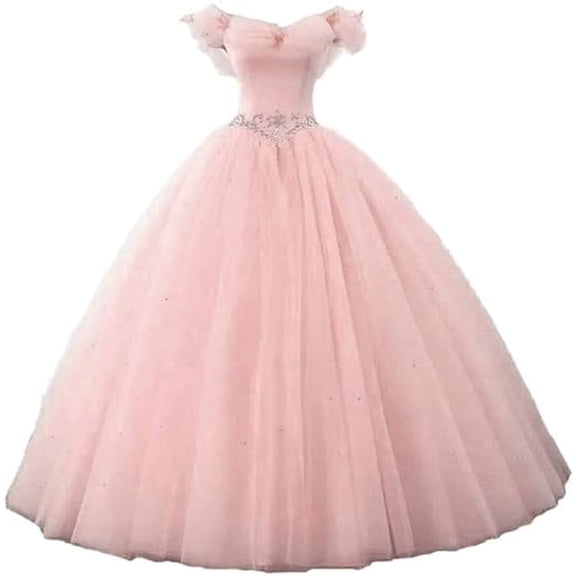 Large Size Ball Gown Giant Dress for Party Decoration Pink 111 inch