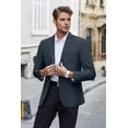 thumbnail image 5 of COOFANDY Mens Blazer Jacket Business Casual Lightweight Fashion Sports Coats, 5 of 6