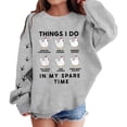 thumbnail image 3 of CAIXIA Crewneck Sweatshirts for Round Neck Casual Cute Long Sleeve Bow Graphic Drop Shoulder Pullover Y2k Tops First Day Of School Fall Casual Clothes, 3 of 5