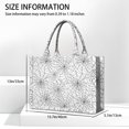 thumbnail image 3 of Large Capacity Tote Bag,Halloween Spider Web Pattern Handbag Fashion Luxury Tote Bag,15.7"x13"x 5.1" Inches,Laptop Compatible, 3 of 6