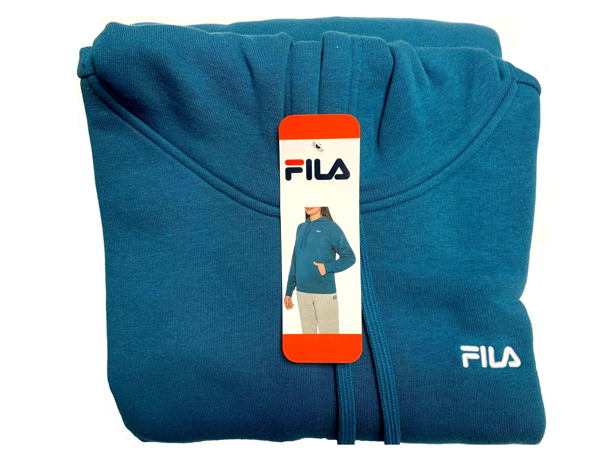 Fila Women's Rosemary Hoody, Peacoat, Light Blue, White, XL : :  Clothing, Shoes & Accessories