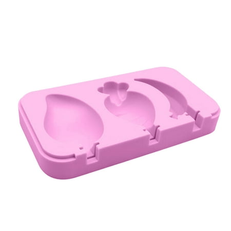 

Fruit Ice Cream Mold Silicone Ice Cream Mold DIY Ice Cream Mold With Cover