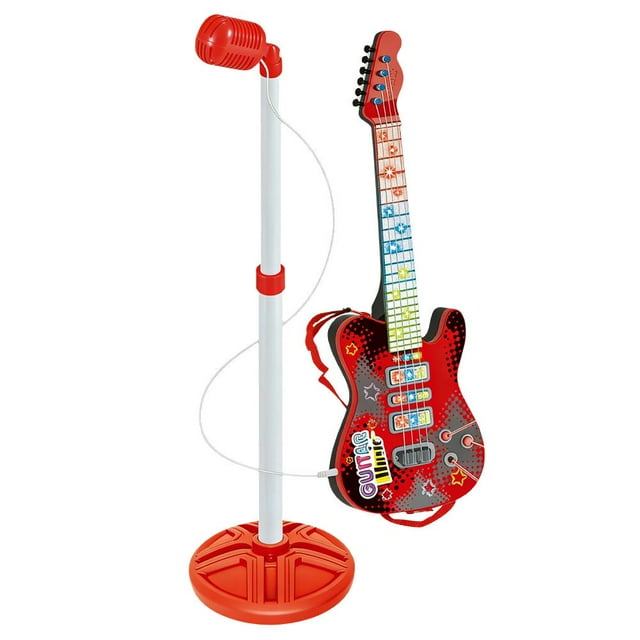 Childrens Guitar Toys Simulate Playing Electric Guitar Bass