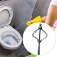 thumbnail image 6 of QSTDGVPW Drain Auger Efficient Clog Remover Accessories for Sewer Kitchen Sink Toilet Double Chain, 6 of 8