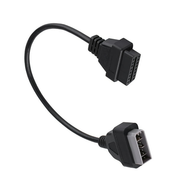 Cable adaptador de diagnóstico OBD2 de 14 pines a 16 pines para Nissan