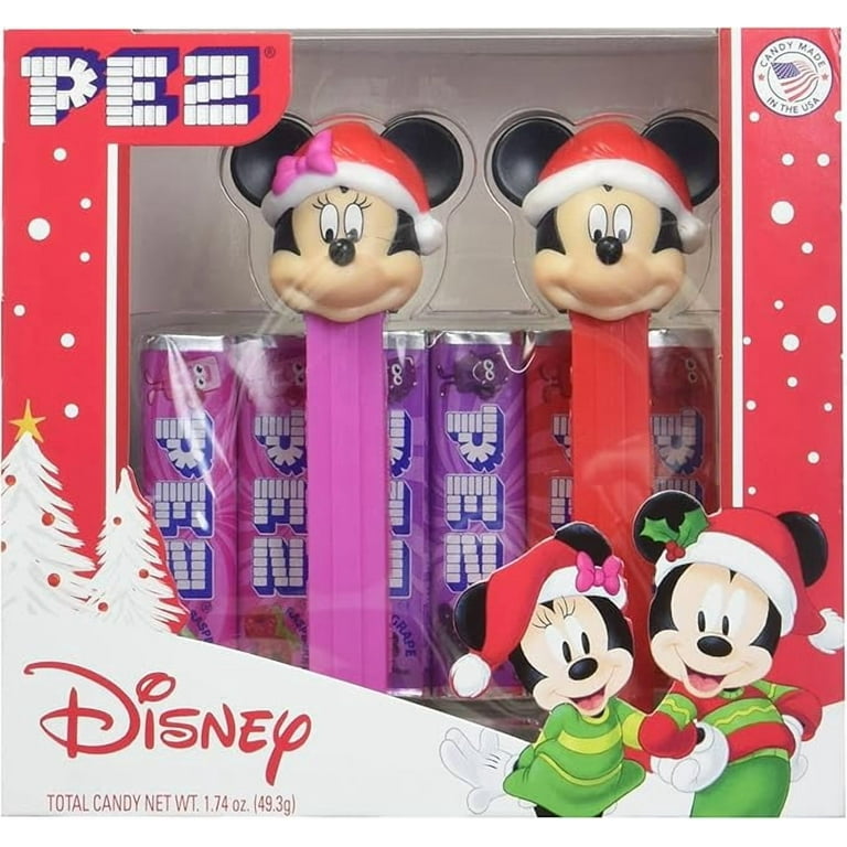Disney Mickey and Minnie Mouse Christmas PEZ Dispenser - Walmart.com