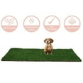 DoggieLawn Disposable Dog Potty Real Grass XLarge (24inch by 48