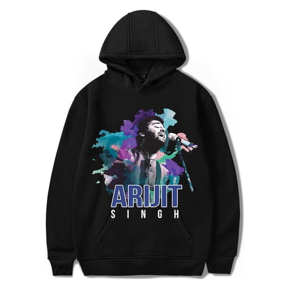 Arijit Singh Hoodie Popular pattern men's and women's casual long sleeved hooded sportswear street wear