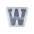 thumbnail image 1 of Molde de gota de pegamento de cristal DIY 26 molde de silicona de joyería de mesa de letras grandes Wmkox2898yii  hfskjfh2891, 1 of 2