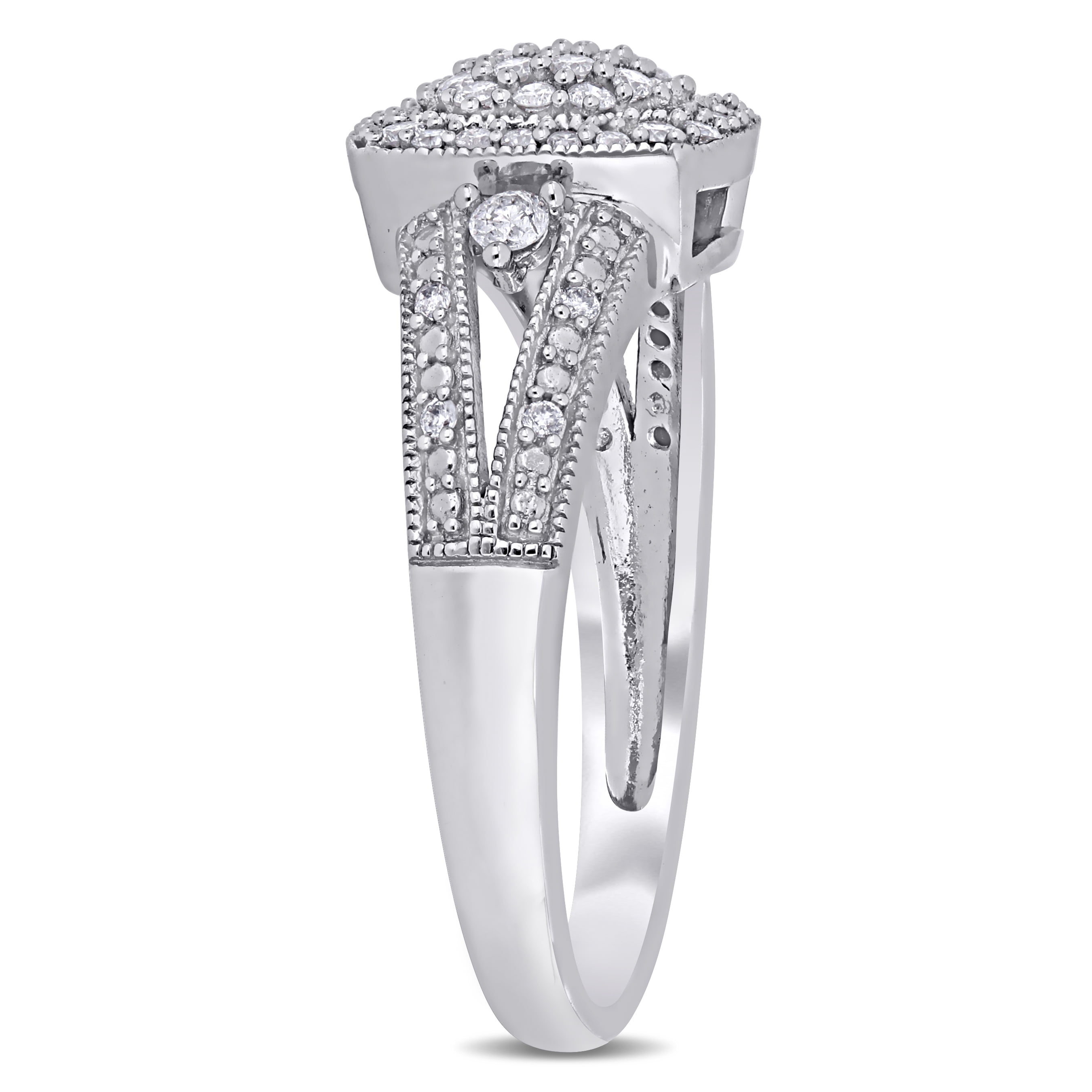 Everly Women's Diamond 10K White Gold Engagement Ring