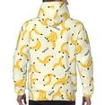 thumbnail image 5 of Bingfone Banana Men'S Drawstring Hoodie Long Sleeve Pocket Sweatshirts-Small, 5 of 9
