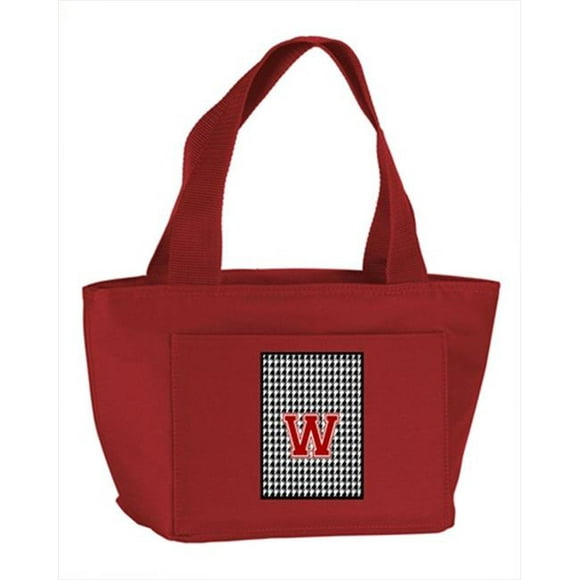 Monogram Letter W - Sac Isotherme Rouge