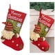 thumbnail image 5 of Medias Felpa Navidad Santa Muñeco Nieve Reno Fiesta Navideña, 5 of 9