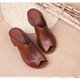thumbnail image 1 of ¡Novedad de 2022! Sandalias de cuña con plataforma a la moda para mujer, sandalias informales de tacón alto con punta abierta, sandalias de gladiador con boca de pez cómodas 39 Gao Jinjia LED, 1 of 2