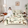 thumbnail image 4 of Castle Fairy Wildlife Deer Fish Duck Full Size Comforter Sets for Boys,Animal Bedding Sets, 4 of 8