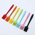 thumbnail image 3 of Silicone Cooking Bakeware Bread Pastry Oil BBQ Basting Brush DIY Baking Tool Green Silicone, 3 of 8