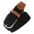 thumbnail image 5 of Deportes Estiramiento de Las Correas Cintura Unisex Casual Lona Hebilla de Cinturón , única Sunnimix Cinturones de lona casuales para hombres, 5 of 5