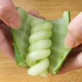thumbnail image 5 of 1 accesorio de cocina, herramienta pequeña de acero inoxidable, cortador de verduras vórtice creativo, cuchillo en espiral para frutas y verduras, herramienta pequeña de cocina, 5 of 5
