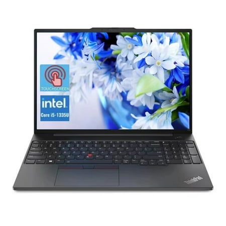 New Lenovo ThinkPad E16 Gen 1 16" FHD Touchscreen Laptop ,13th Gen Intel Core i5-1335U,40GB RAM,1TB SSD,Fingerprint Reader,Backlit Keyboard,1080P Camera,Windows 11 Pro, Black
