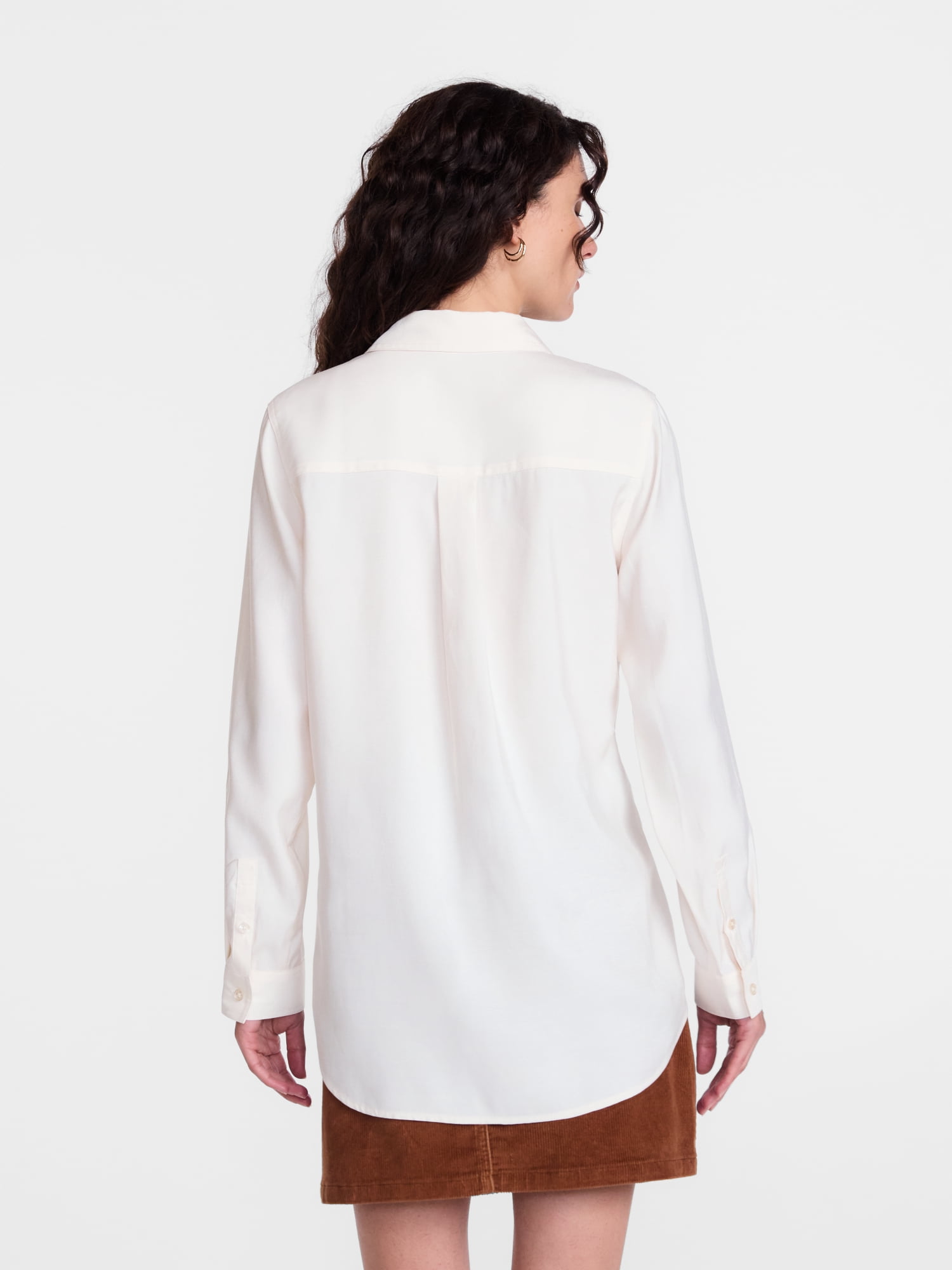 Scenario Women's Utility Tunic Shirt with Long Sleeves, Sizes XS-XXXL