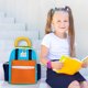 thumbnail image 2 of Mochila infantil para la escuela | Mochila de lona ligera para niños con soporte para la columna vertebral | Correas acolchadas ajustables | Cremalleras resistentes | 24x30x11cm | Bolsa de viaje o, 2 of 7