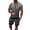 Black, variant on Vedolay Two Piece Short Set Men's Shorts Tracksuits Stripe Crewneck 2 Piece Outfits Summer Casual Shorts Sets,Yellow S