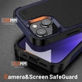 thumbnail image 3 of Funda para iPhone 14 Plus, doble capa de protección, a prueba de golpes, con protección para pantalla y cámara., 3 of 5