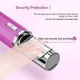 thumbnail image 2 of Cortaúñas Eléctrico Afilador Recargable por USB Seguro para Bebés y Adultos Regalo Ideal Rosa Rojo, 2 of 5