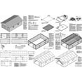 thumbnail image 3 of 18' X 28' Car Garage Project Plans - Design #51828, 3 of 4