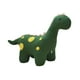 thumbnail image 5 of Taburete otomano con forma de dinosaurio de dibujos animados, asiento con adorno de animal, reposapiés para Verde oscuro, 5 of 9