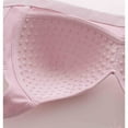 thumbnail image 4 of Mrat Bras for Women Push Up Front Closure Bras Women Plus Size Longline Bra Style M-693 Women Size Tank Top Bra Female V-Neck Hook and Eye Bra Closure Lace Bra Pink L, 4 of 7