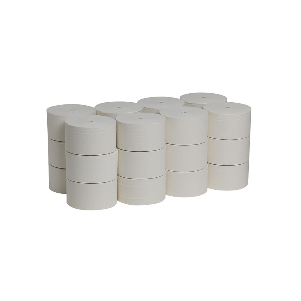 Georgia Pacific Professional 11728 Pacific Blue Ultra Coreless Septic Safe 2 Ply Toilet Paper - White (24/Carton)