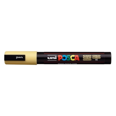 UPC: 4902778107478 | POSCA Paint Marker  PC-5M Medium Bullet  Straw Yellow