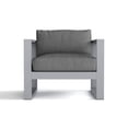 thumbnail image 5 of Anderson Teak Lucca Contemporary Aluminum Armchair in Gray Finish, 5 of 6