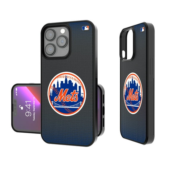 New York Mets Linen Logo iPhone Bump Case