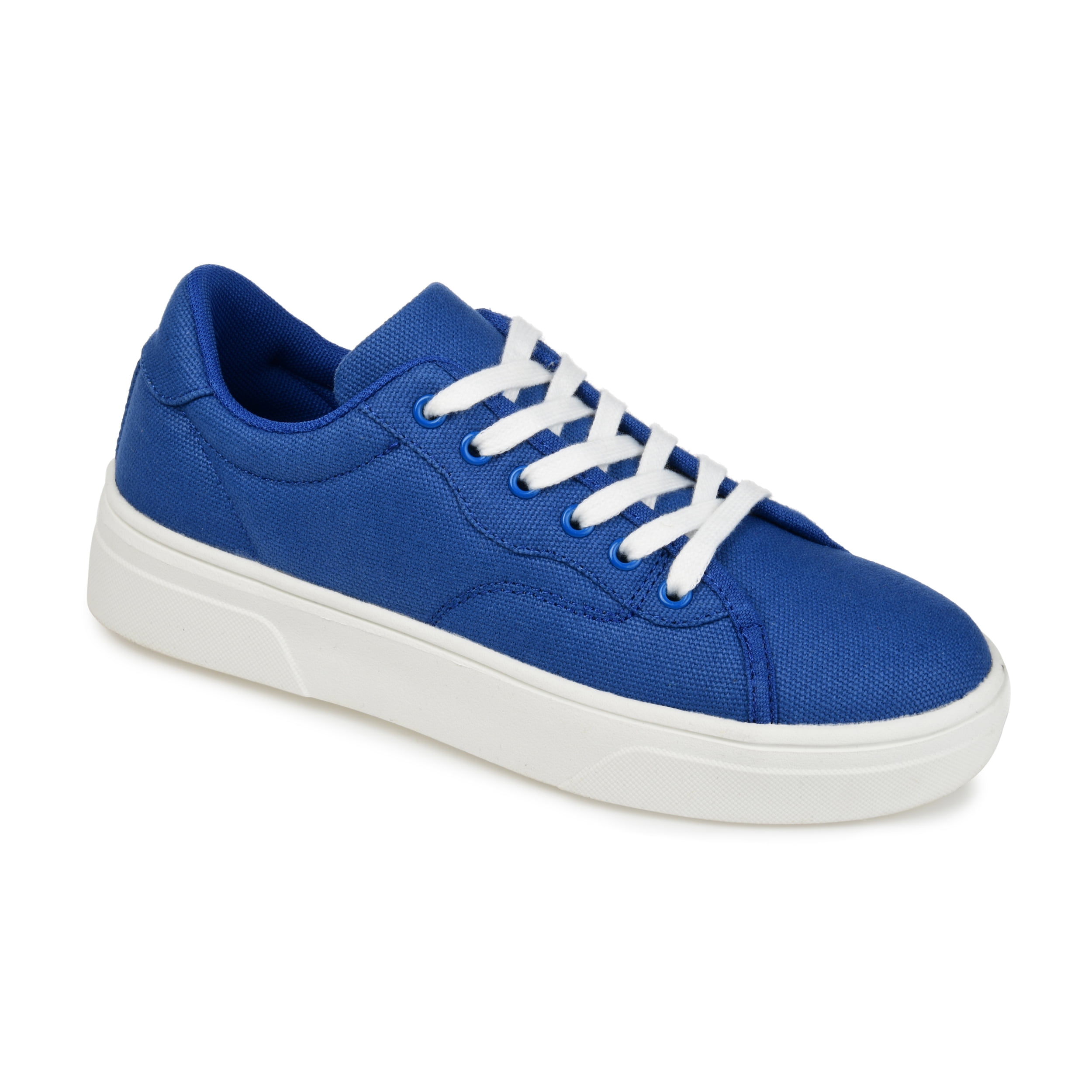 Brinley Co. Womens Comfort Foam™ Lace-Up Sneaker