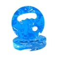 thumbnail image 3 of Discos de ejercicio acuático, equipo aeróbico, flotabilidad compacta, espuma EVA, resistencia para piscina Azul Blanco, 3 of 8
