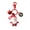 🔥 Multicolor-A_New, variant on Backpack Decorative Santa Claus Keychain Keyring School Bag Pendant Cute Creative Practical Christmas Gift for Kids Adults Durable Metal Car Key Holder Holiday