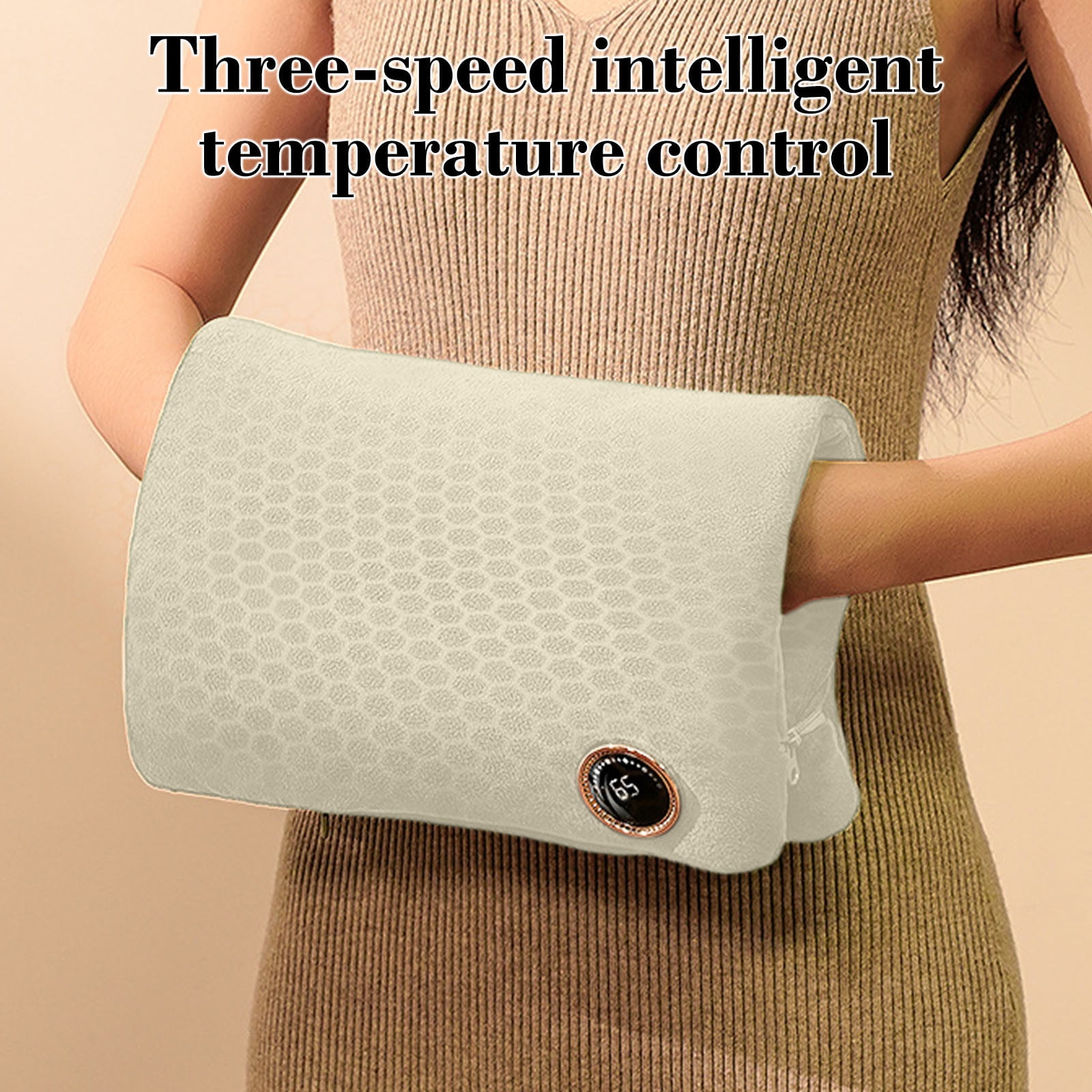 HongHeng Hand Warmers Rechargeable, 3 Gears Heated Gloves with Power Bank, Multi-Functions Heating Pad & Hand Warmers, Heated Gloves Gifts for Women, Kids, Hunting, Camping